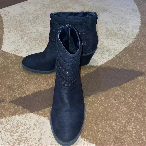 SUGAR-suede ankle boots - Picture 1 of 4